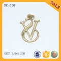 MC556 Chain accessories gold custom handbag metal tags